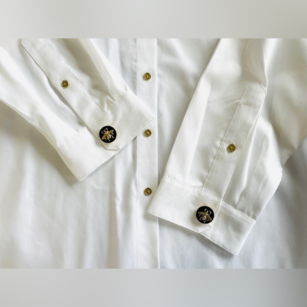 Pair Button Covers | Upcycled Vintage | Handmade - Picture 3 of 5